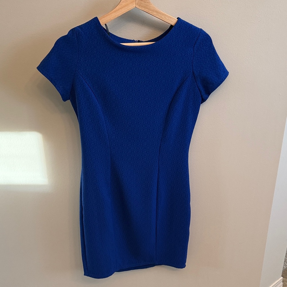 Forever 21 Vibrant Blue Mini Dress